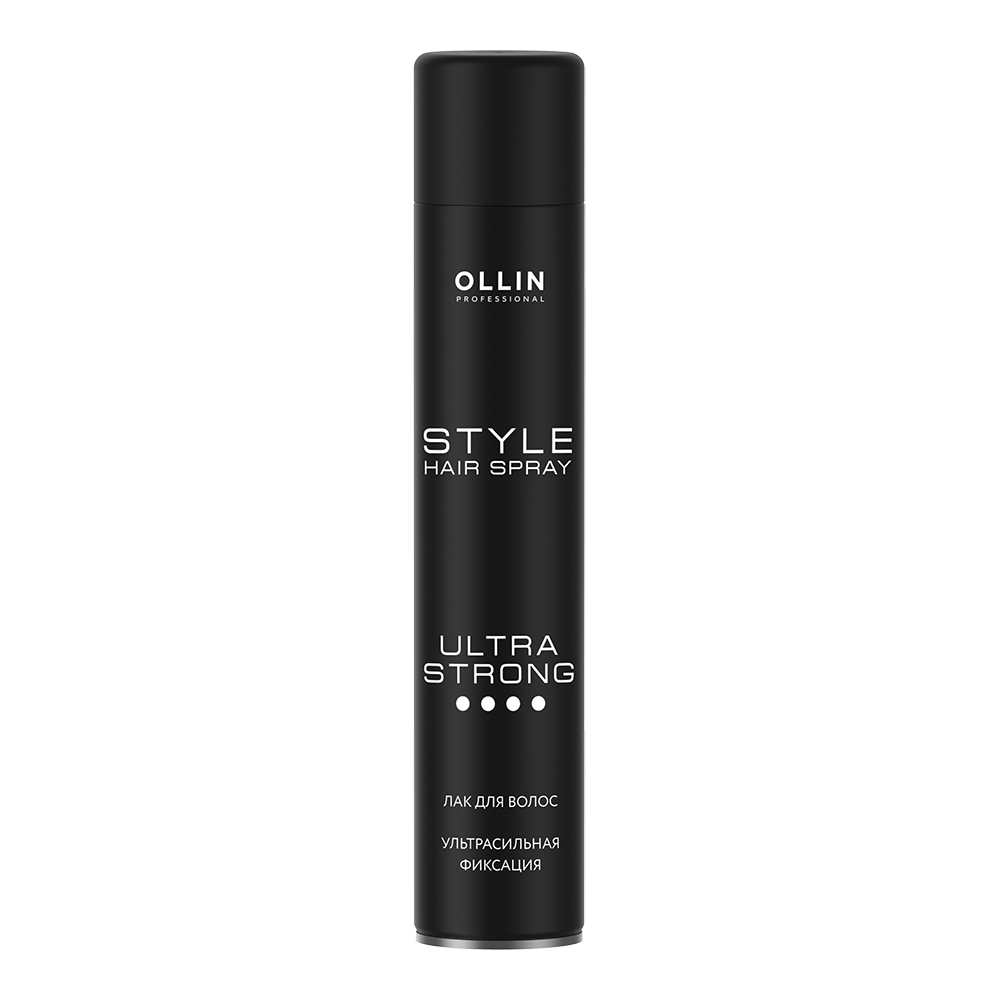 OLLIN STYLE Лак для волос ультрасильной фиксации 500мл OLLIN STYLE Лак для волос ультрасильной фиксации 500мл