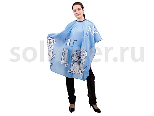 Пеньюар детский Hairway MF с пропиткой 95*120см голубой Пеньюар детский Hairway MF с пропиткой 95*120см голубой