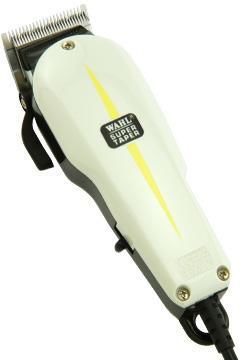 Машинка WAHL вибрац Super Taper нож 1-3,5мм, насадки (3/6/10/13 мм) белый