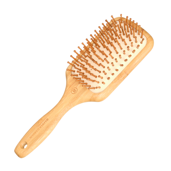 Щетка массажная Olivia Garden Bamboo Touch L 9 рядов, прямоуг, бамбуковая 