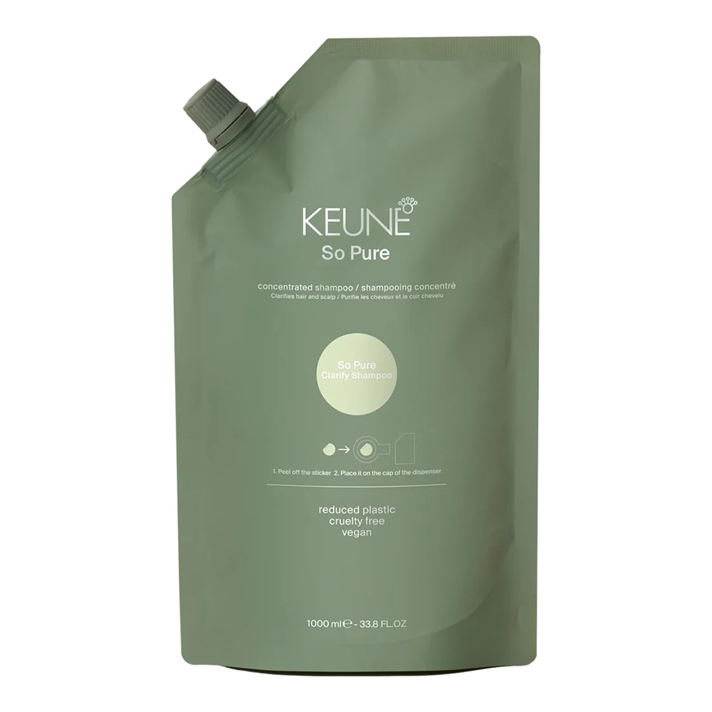KEUNE SPA шампунь ОЧИЩАЮЩИЙ 1000 мл/So Pure Clarify Shampoo Refill KEUNE SPA шампунь ОЧИЩАЮЩИЙ 1000 мл/So Pure Clarify Shampoo Refill