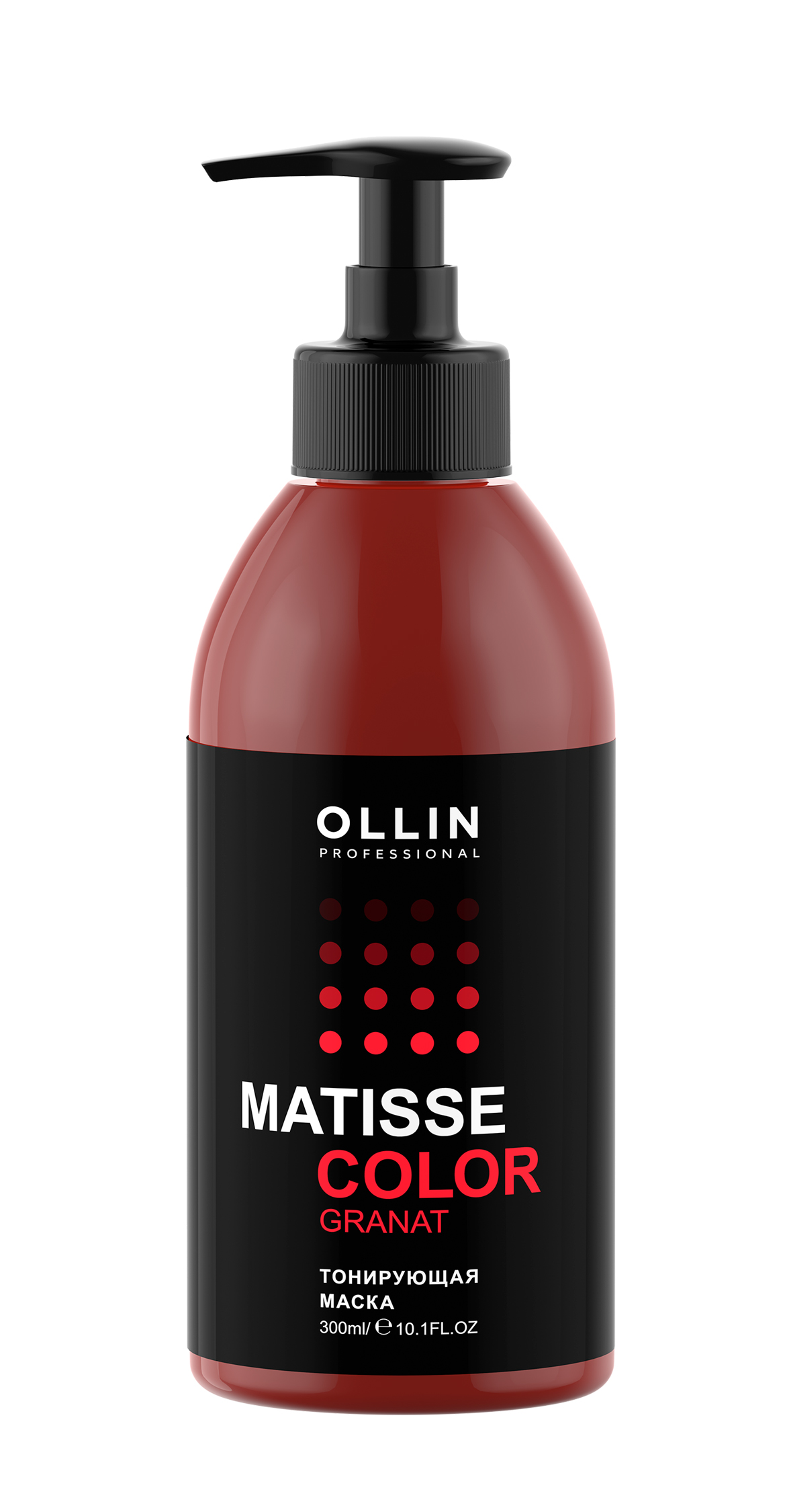 OLLIN MATISSE COLOR Тонирующая маска ГРАНАТ 300мл 