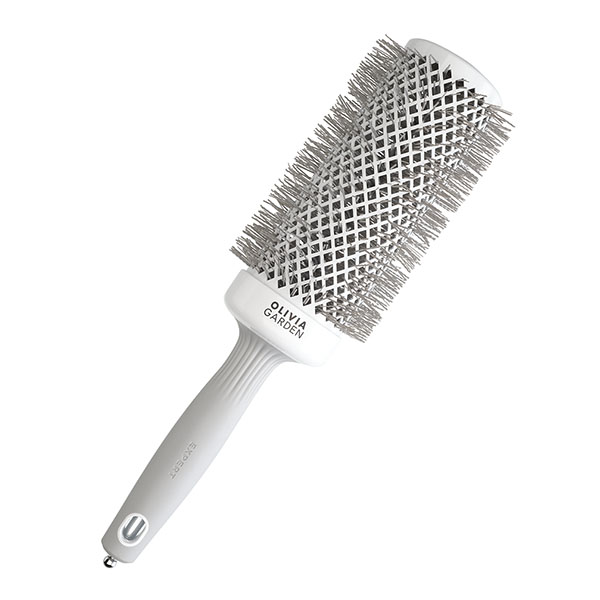 Термобрашинг Olivia Garden EXPERT BLOWOUT SPEED XL Wavy Bristles White&Grey 55мм