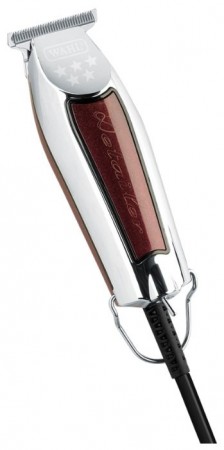Машинка окант WAHL вибрац. Wide Detailer  Т-нож 0,4 мм, шир.38мм, нас: 1,5;  4,5;  6мм; красное дере