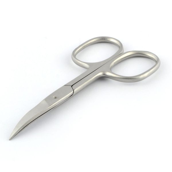 Ножницы для ногтей изогнутые Metzger матовые 10 см