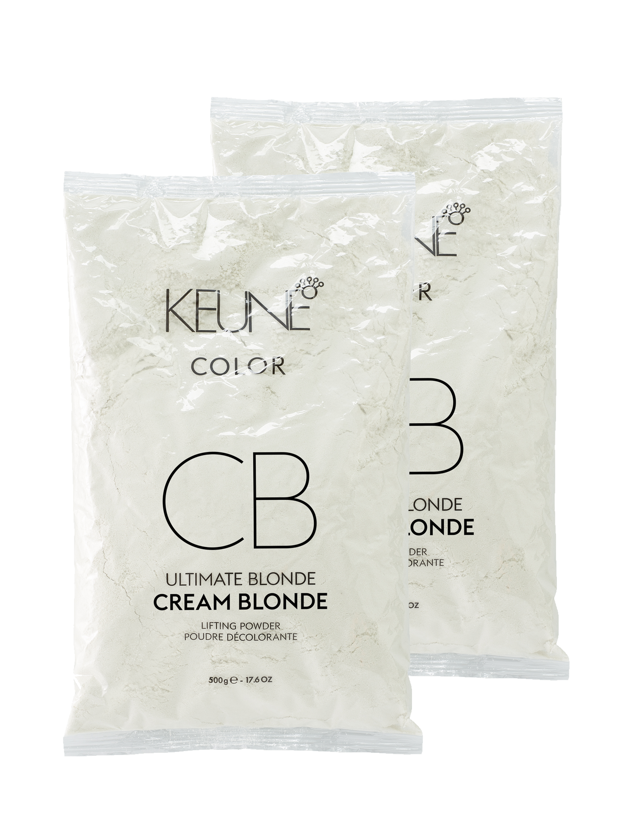 KEUNE  Осветляющая пудра 2*500 гр Ультимейт Крем Блонд/ UB CREAM BLONDE Refill