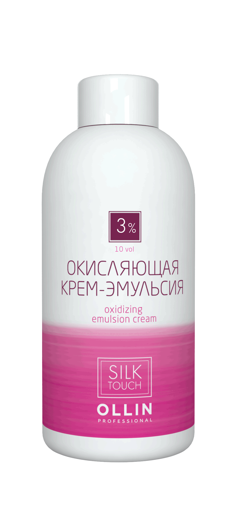 OLLIN silk touch. МИНИ 3% 10vol. Окисляющая крем-эмульсия 90мл OLLIN silk touch. МИНИ 3% 10vol. Окисляющая крем-эмульсия 90мл