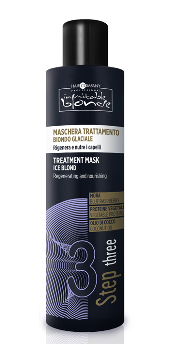 .INIMITABLE BLONDE Ice Blond Маска для волос "Ледяной блонд" 200мл