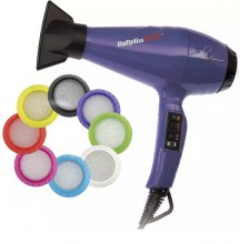 Фен BABYLISS Luminoso ionic 2100Вт 2 скор, 4 комб. нагрева, 490гр. фиолетовый