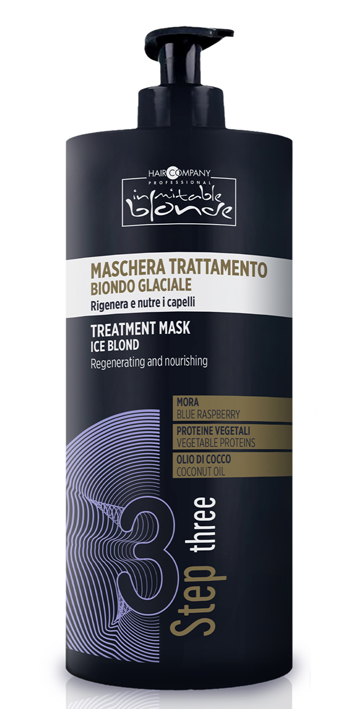 .INIMITABLE BLONDE Ice Blond Маска для волос "Ледяной блонд" 1000мл