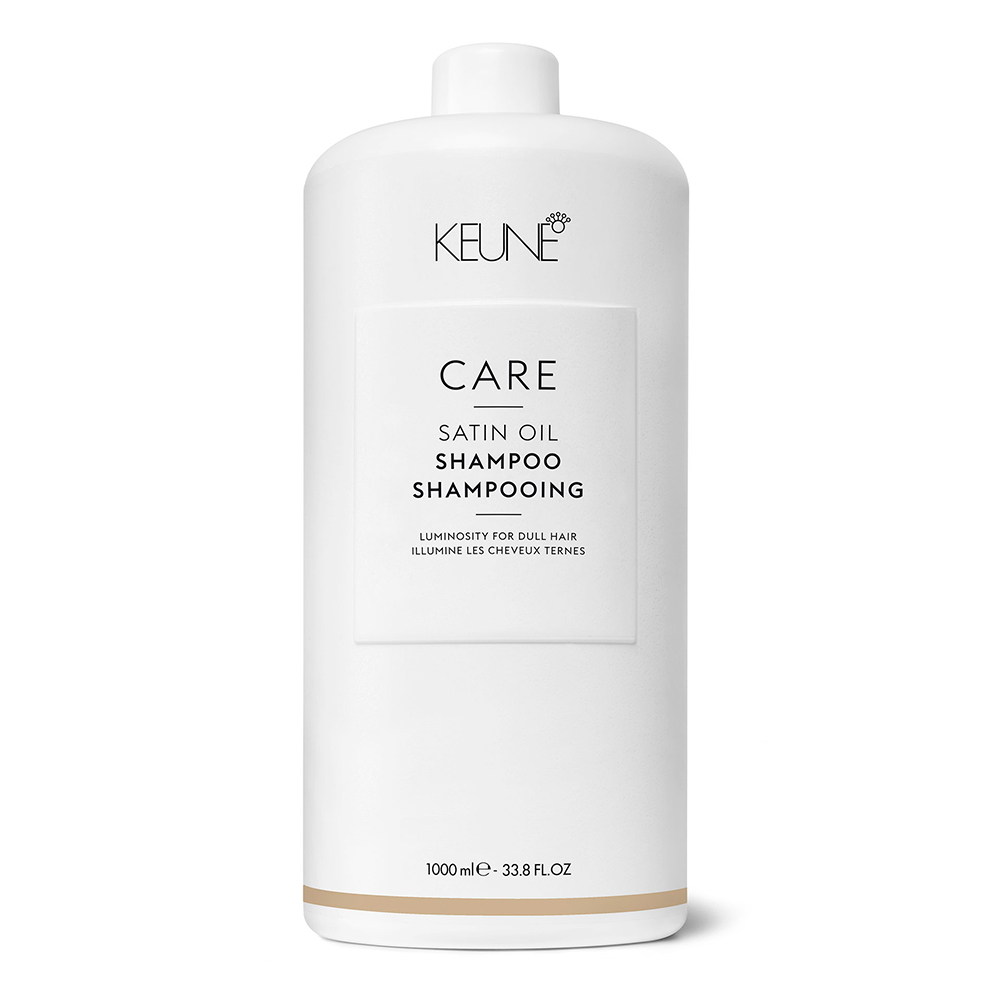 KEUNE Шампунь Шелковый уход 1000 мл/CARE Satin Oil Shampoo 