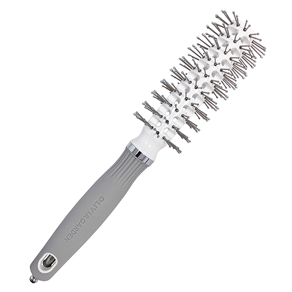 Брашинг Olivia Garden EXPERT BLOWOUT VENT Double Bristles White&Grey 20 мм