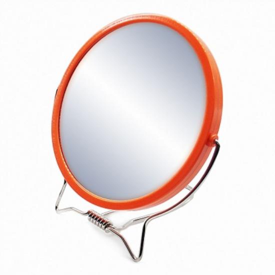 Зеркало косметическое круглое Hairway 110мм метал опора