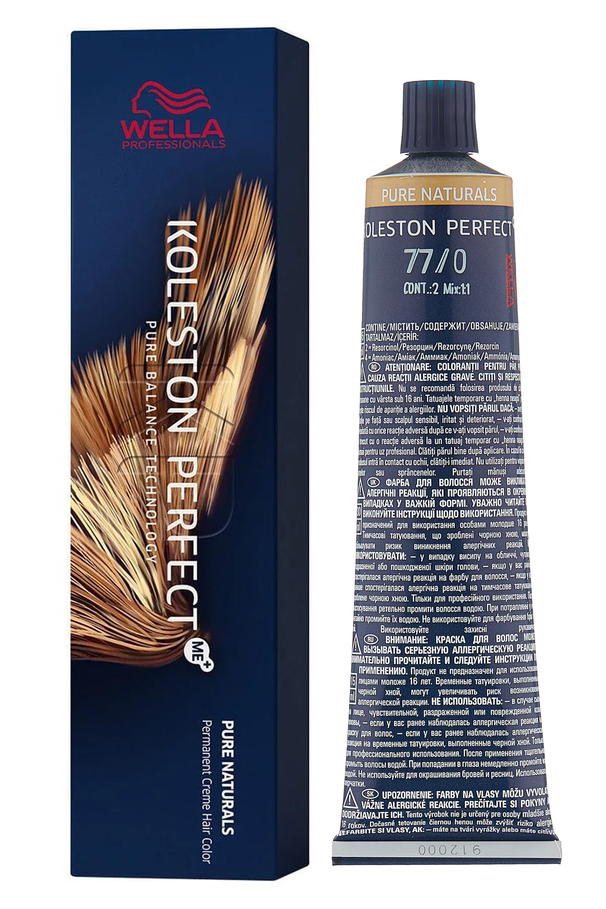 WE 77/0 KP Pure Naturals  Блонд интенсивный натуральный 60 мл