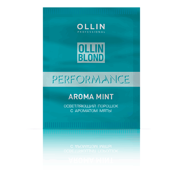 OLLIN BLOND PERFORMANCE Осветляющий порошок 30 г с ароматом мяты 