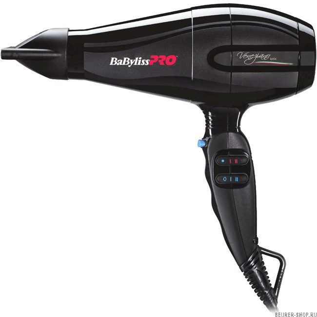 Фен BABYLISS Veneziano ionic 2200Вт 2 скор, 6 комб. нагрева