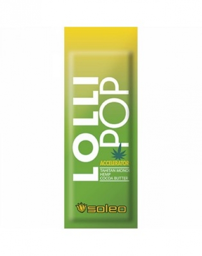Soleo Basic Lolli Pop 15 мл Ускоритель загара с маслом таинтанского монои, коноплей и маслом какао