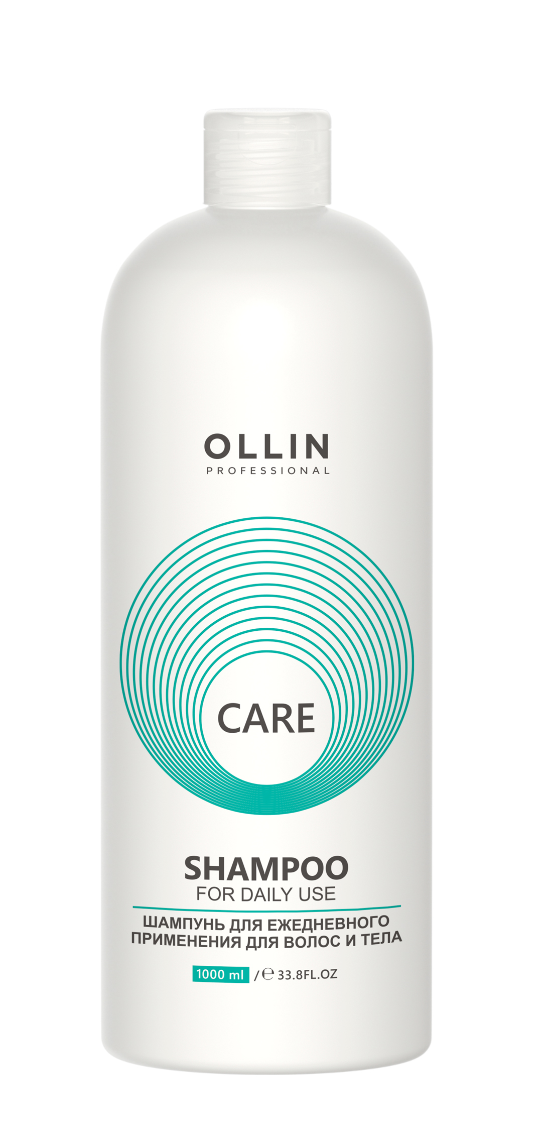 OLLIN CARE Шампунь для ежедневного применения для волос и тела 1000мл