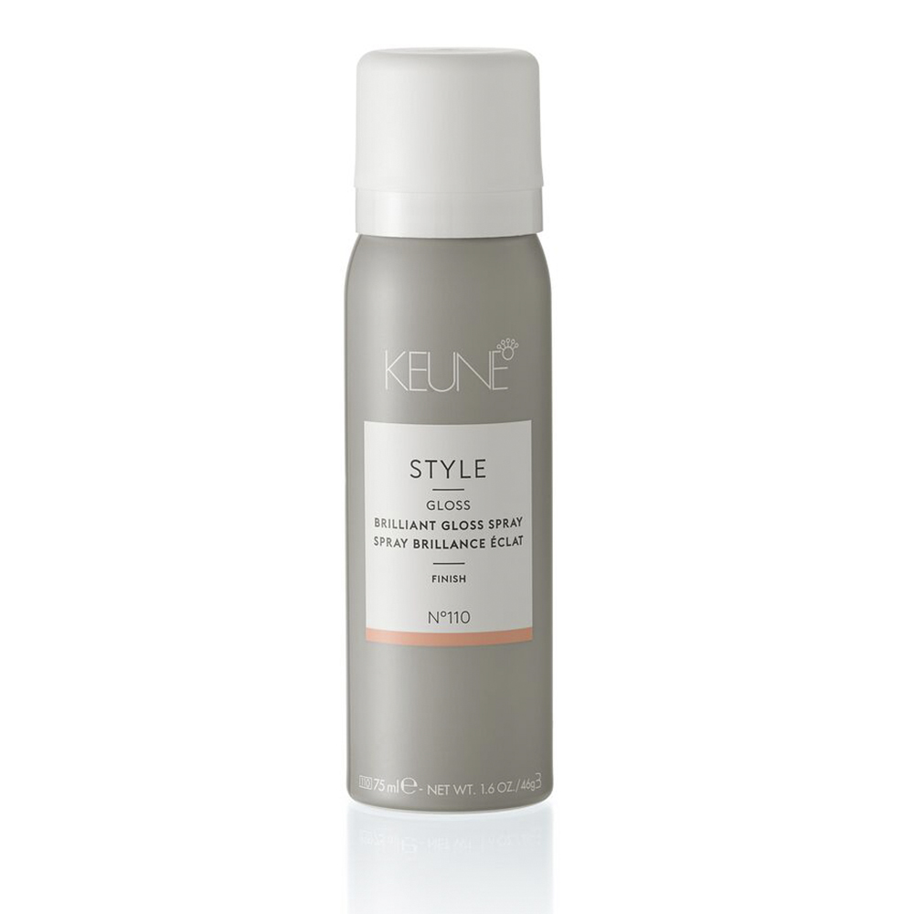 KEUNE 110 Стиль Блеск-спрей бриллиантовый 75 мл/ STYLE BRILLIANT GLOSS SPRAY