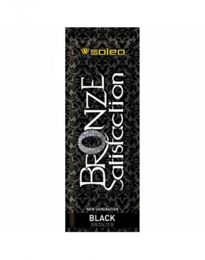 Soleo BRONZER Black 15мл Сильный ускоритель с бронзатрами для темного загара, с ароматом ежевики