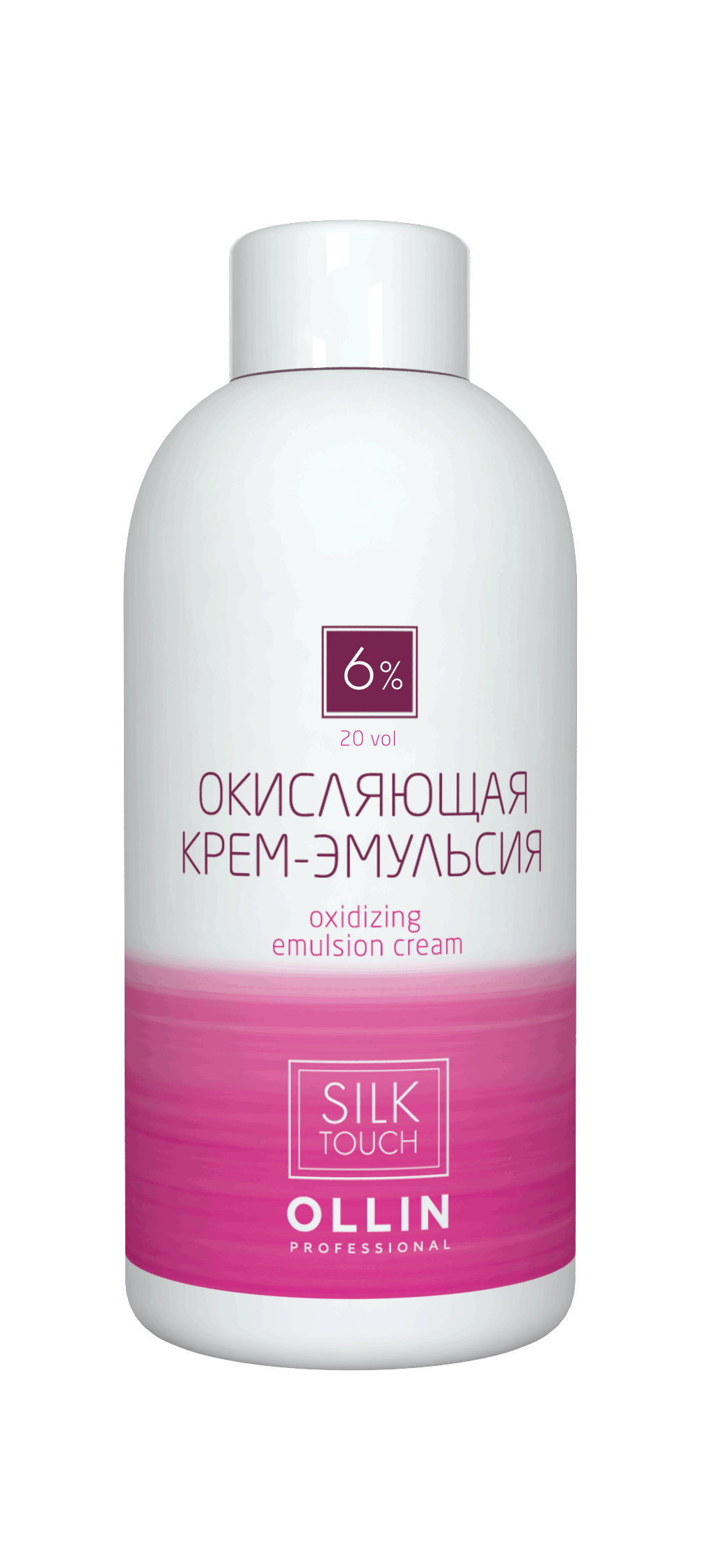 OLLIN silk touch.  МИНИ 6% 20vol. Окисляющая крем-эмульсия 90мл