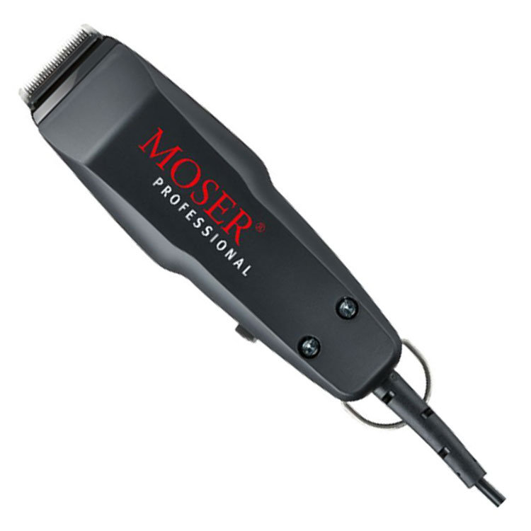 Машинка окант MOSER вибрац нож 32мм черная 1 насадка (3-6 мм), 10Вт, вес 190г
