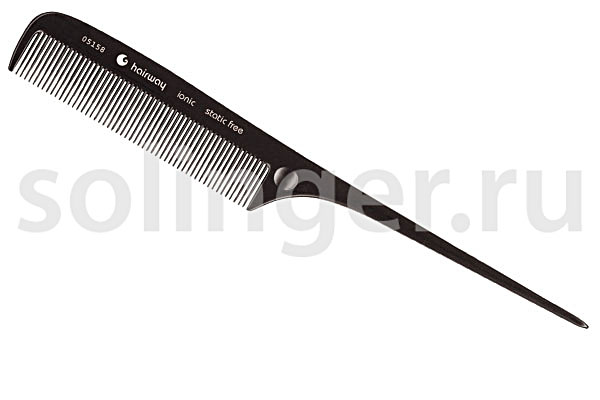 Расчёска Hairway CLASSIC пластик с хвостиком пластм 225мм