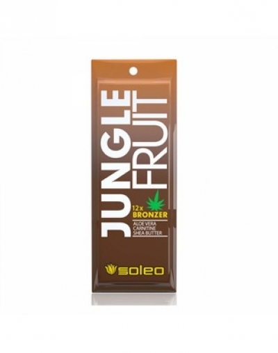 Soleo Basic Jungle Fruit 15мл Лосьонc 12*бронз, с экстр. конопли, алое вера, аромат тропич. фр-в