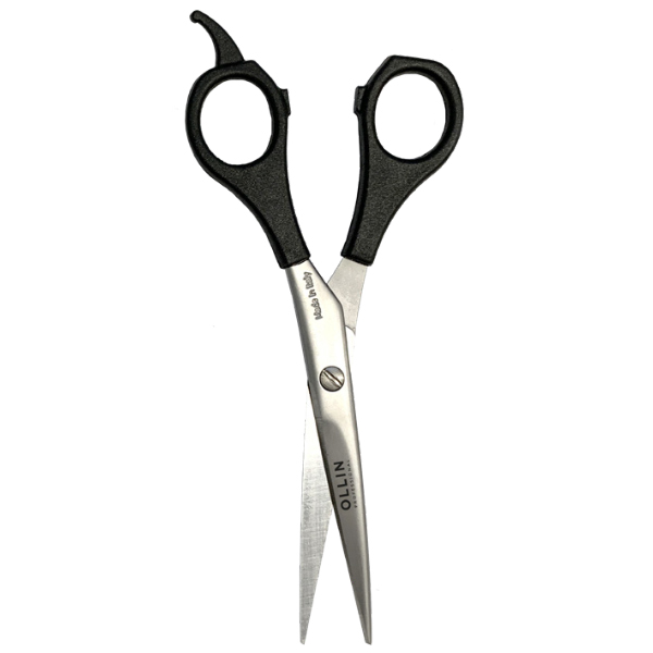 Ножницы OLLIN Prof PLASTIC SERIES для стрижки с пластиковыми ручками H48 6,0