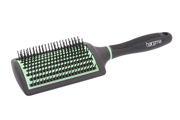 Щетка массажная Harizma ECO brash большая черная
