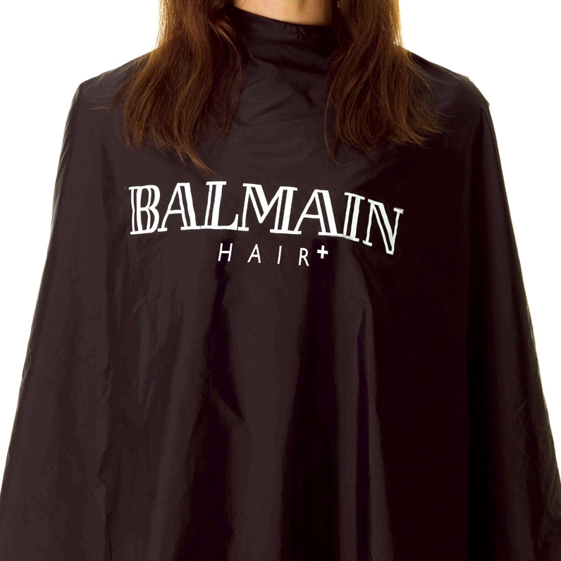 Balmain Черный пеньюар