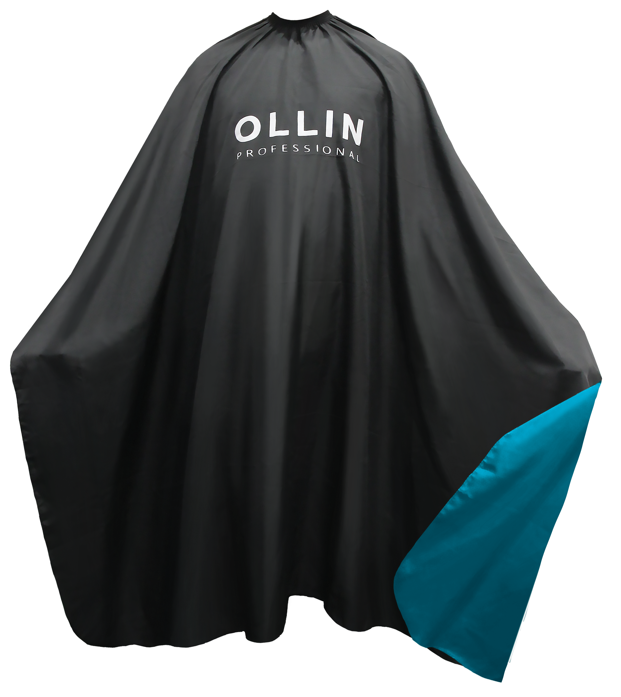 Пеньюар OLLIN Prof с пропиткой черный на крючке 145*160см Пеньюар OLLIN Prof с пропиткой черный на крючке 145*160см